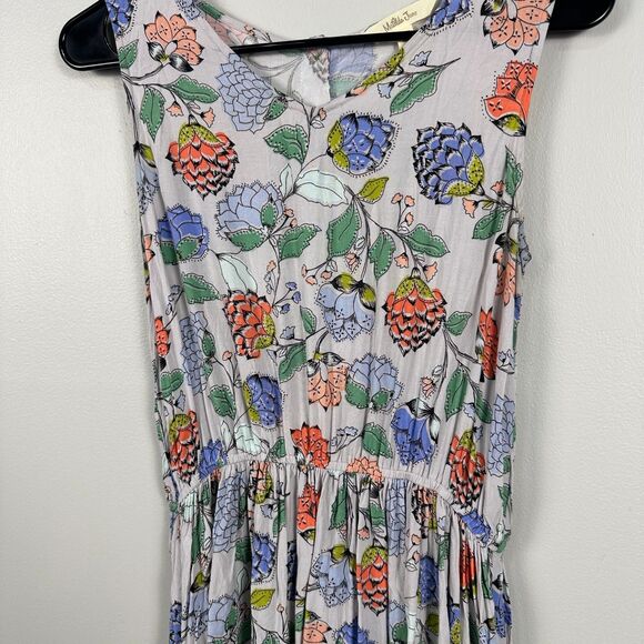 Matilda Jane Womens Small In Full Bloom Sleeveless Dress Floral Pockets - Picture 5 of 5